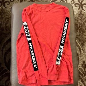 American Eagle red long sleeve tee!